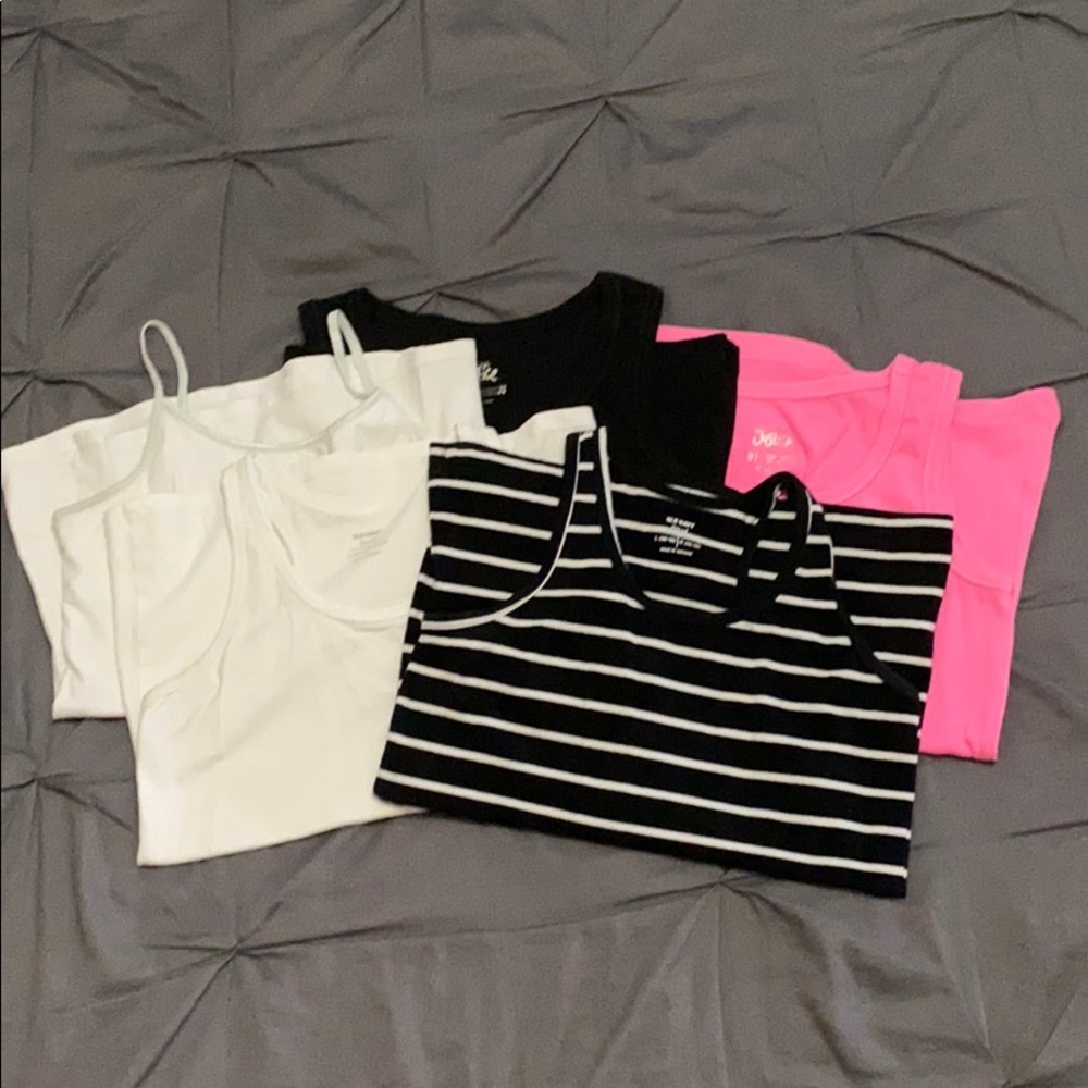 Girls Justice and Old Navy tank top bundle